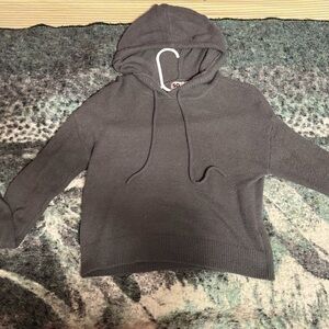 SO Heather Gray Knit Hoodie